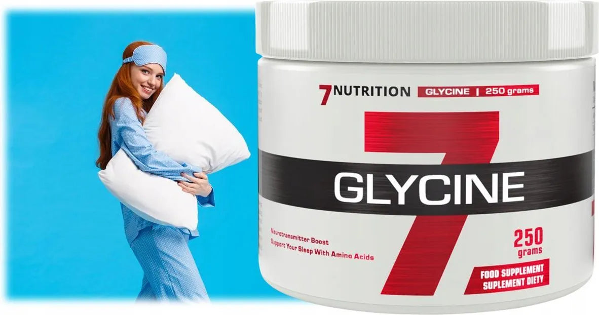 7Nutrition Glycine - 250g pure kaina baneris