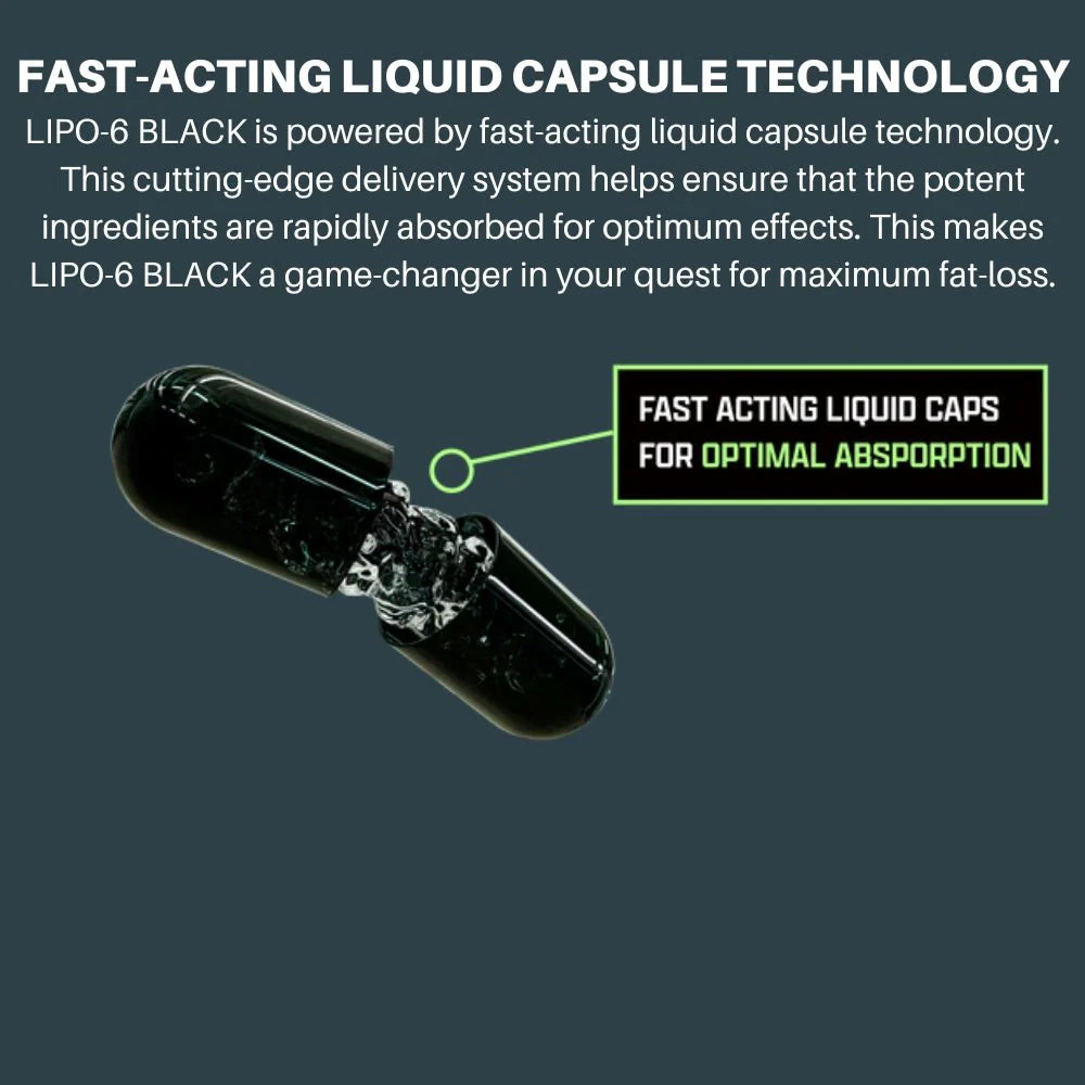 Nutrex Lipo-6 Black - 120 liquid caps capsule