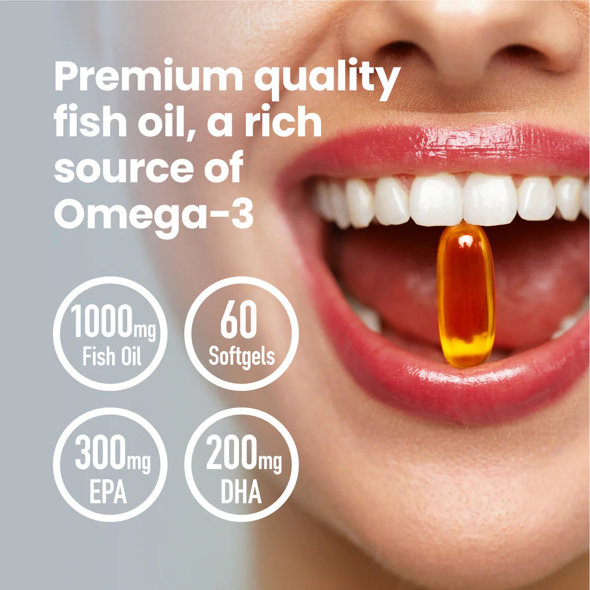 Vplab Strong Omega 3 60 softgels faktai