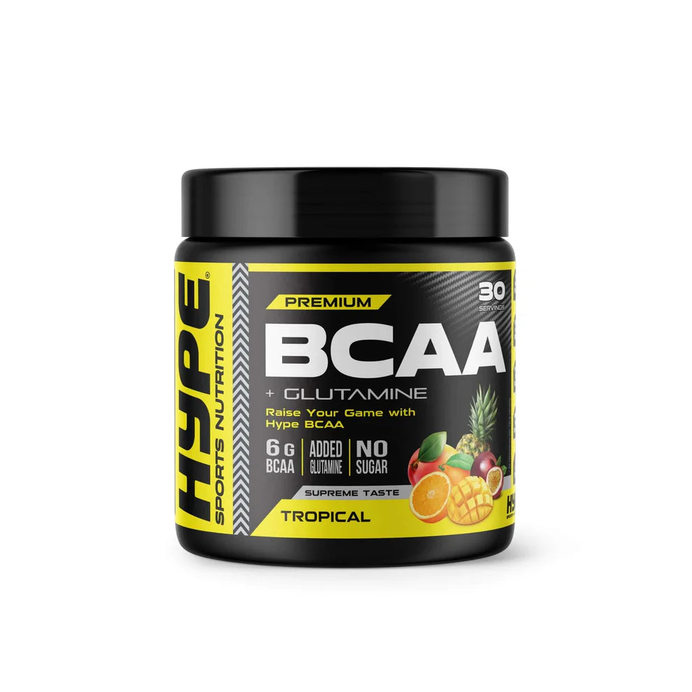 Hype BCAA + Glutamine – 300 grams 30 servings kaina