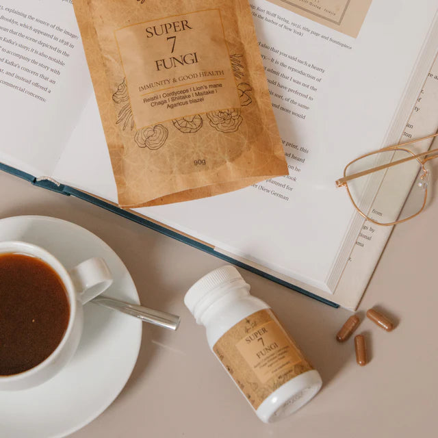 GraSole Super 7 Fungi (super grybų mišinys) 90g knyga