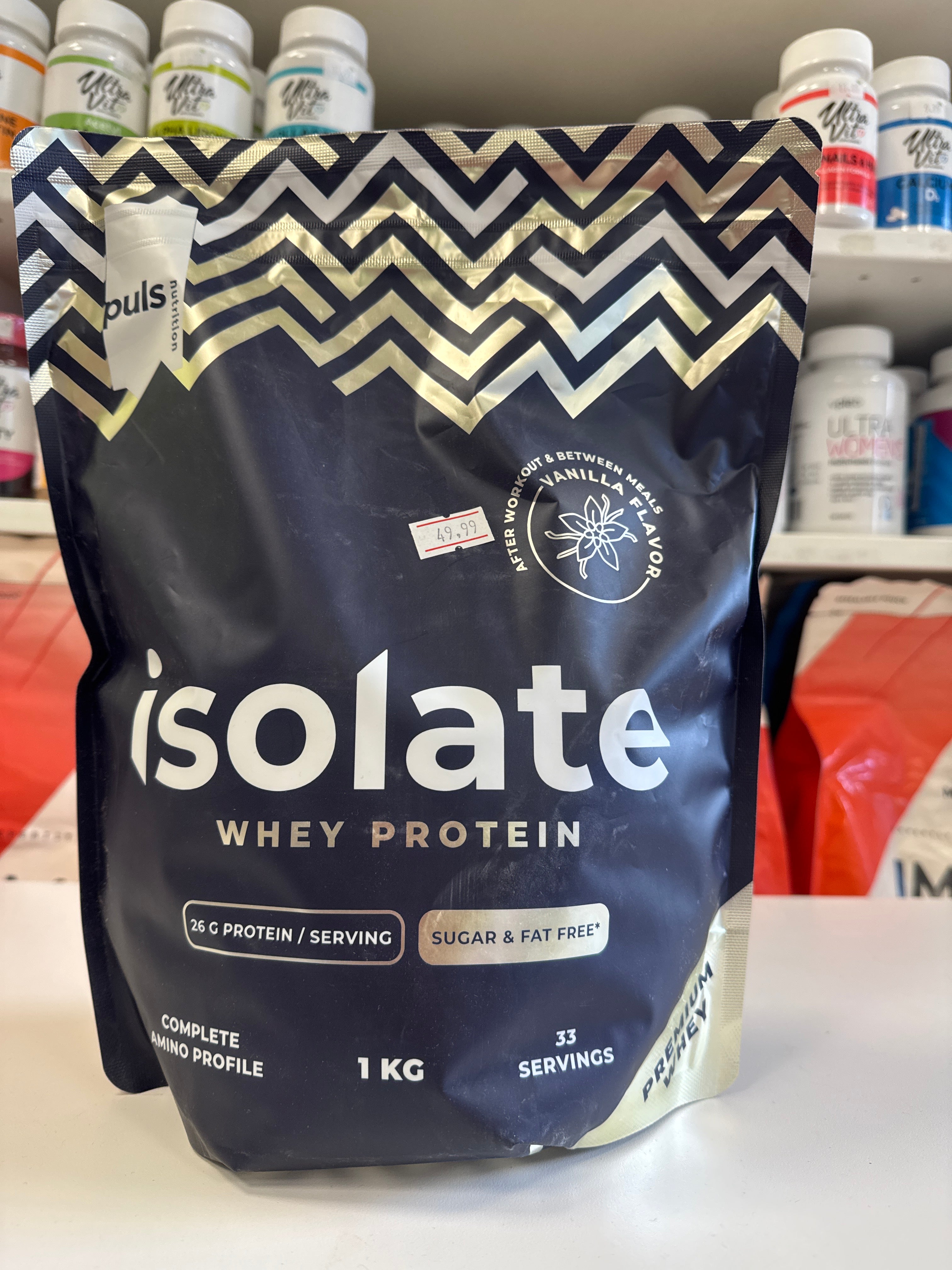 PULS WHEY ISOLATE powder 1 kg