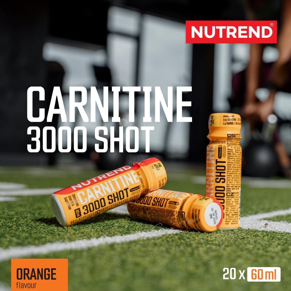 Nutrend Carnitine 3000 Shot - 20 x 60 ml. shotai
