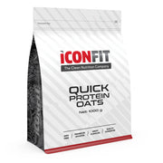 ICONFIT Quick Protein Oats - Apple-Cinnamon (1KG) kaina