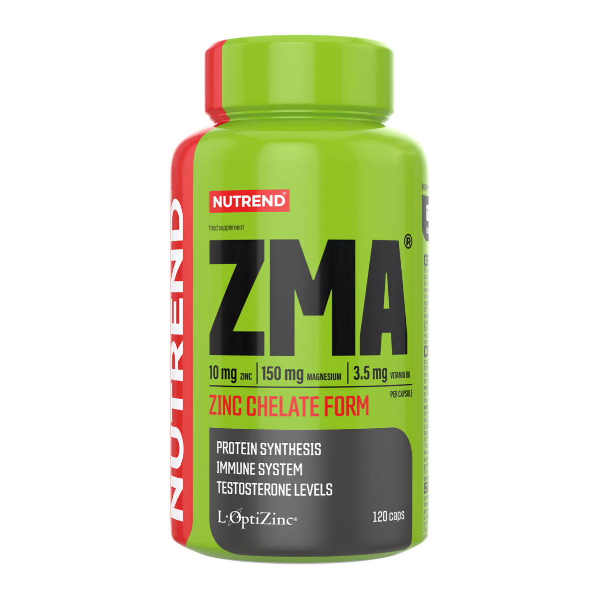Nutrend ZMA 120 Capsules kaina