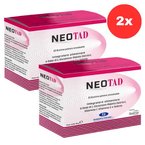 glutathione tad 600 biomedica foscama Biomedica Foscama NEO TAD 20x2g sachets