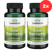 2x SWANSON, 540mg, Saw Palmetto (Gulsčioji Serenoja)