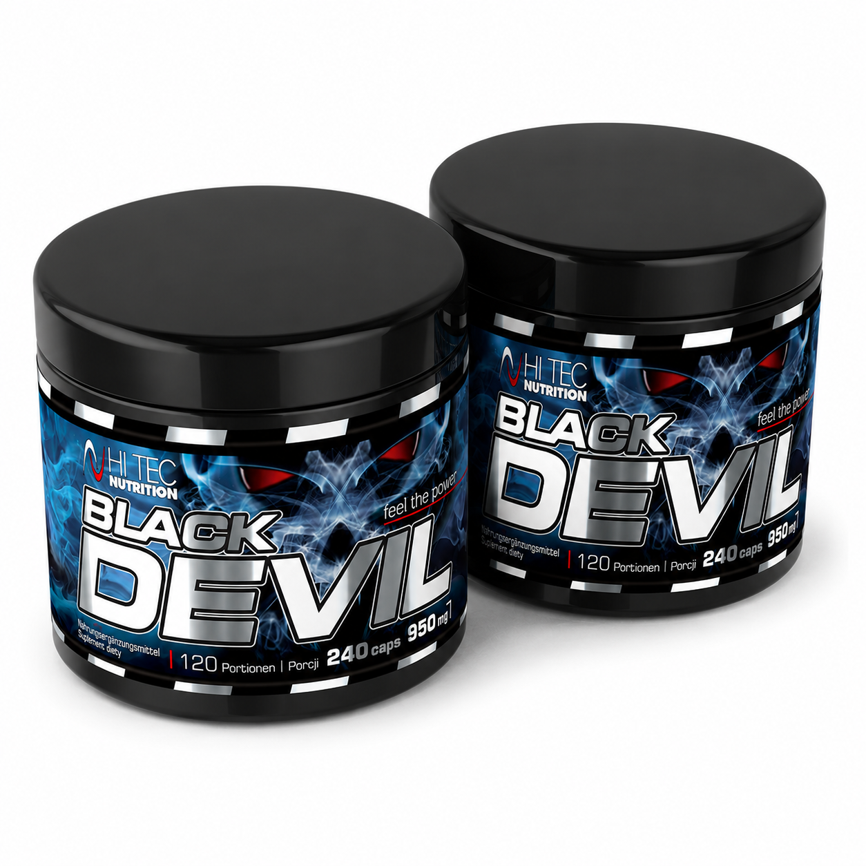 2 x Hi Tec nutrition Black Devil 240 caps