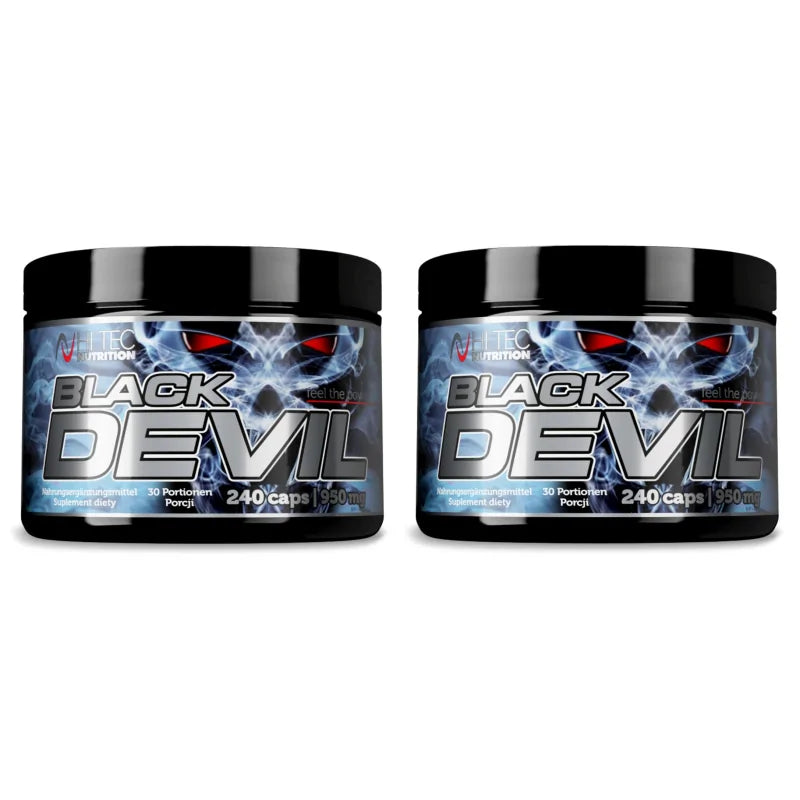 2 x Hi Tec nutrition Black Devil 240 caps