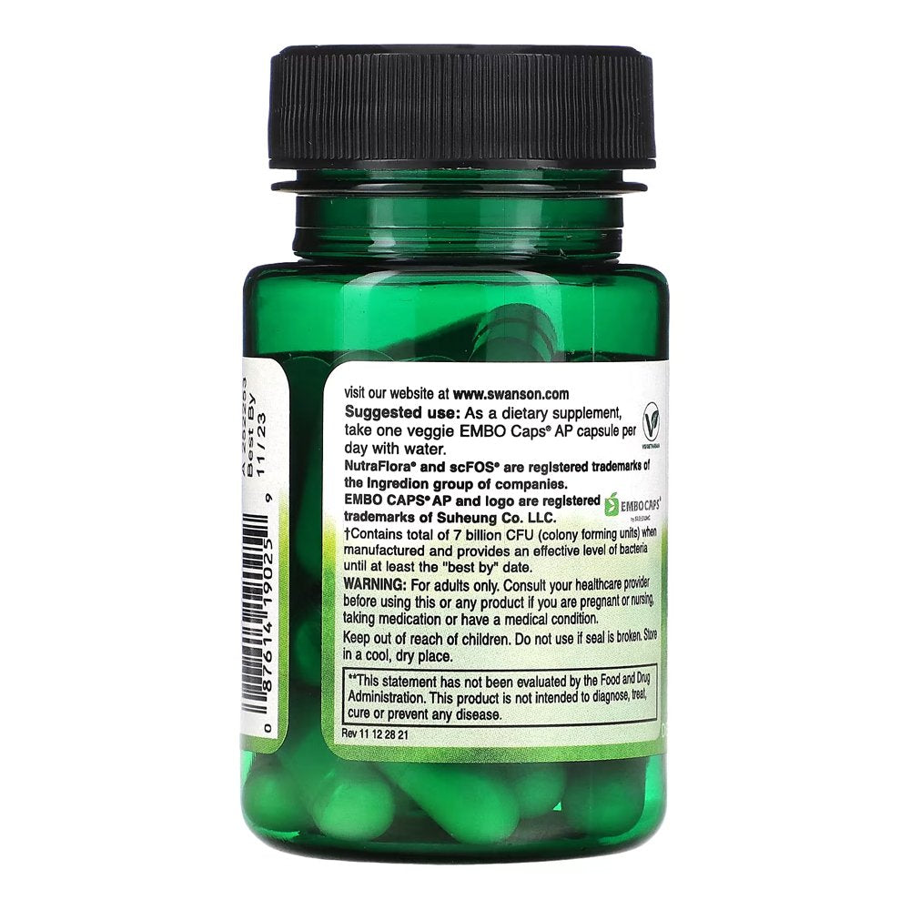 Swanson L.Reuteri Plus – 30 kapsulių vartojimas