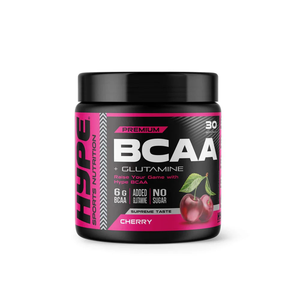 Hype BCAA + Glutamine – 300 grams cherry