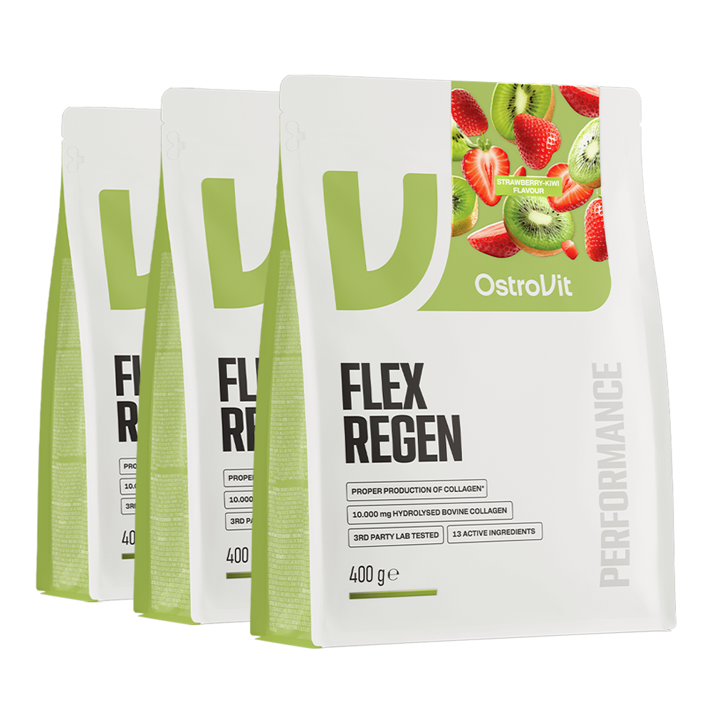 OstroVit Flex Regen 400 g (braškių-kivių skonio)