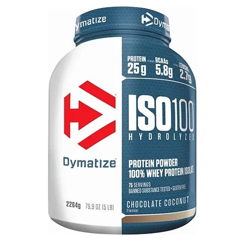 Dymatize ISO 100 Hidrolizuoto Išrūgų Baltymų Izoliatas - 2264g - PREMIUM