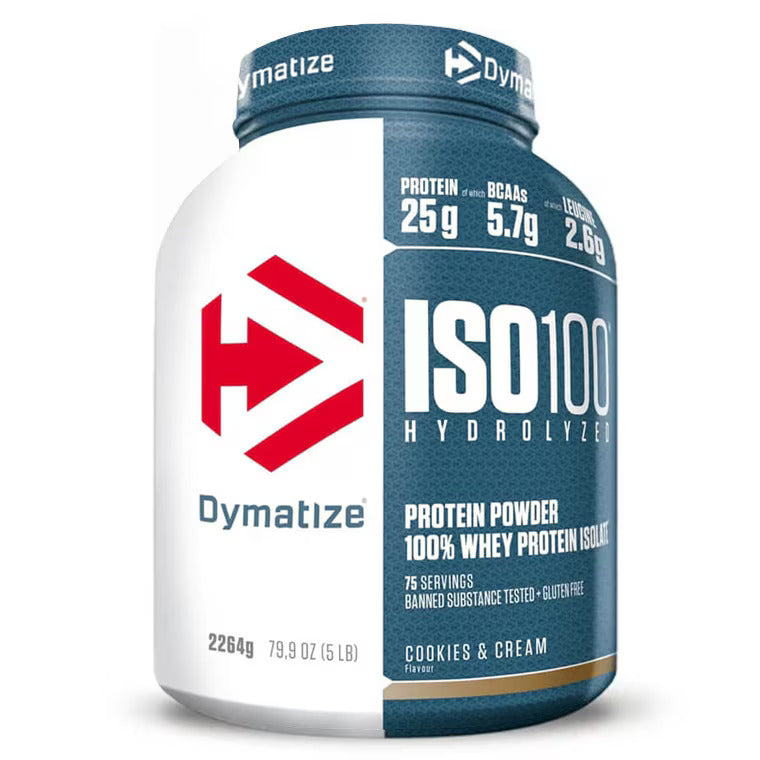 Dymatize ISO 100 Hidrolizuoto Išrūgų Baltymų Izoliatas - 2264g - PREMIUM