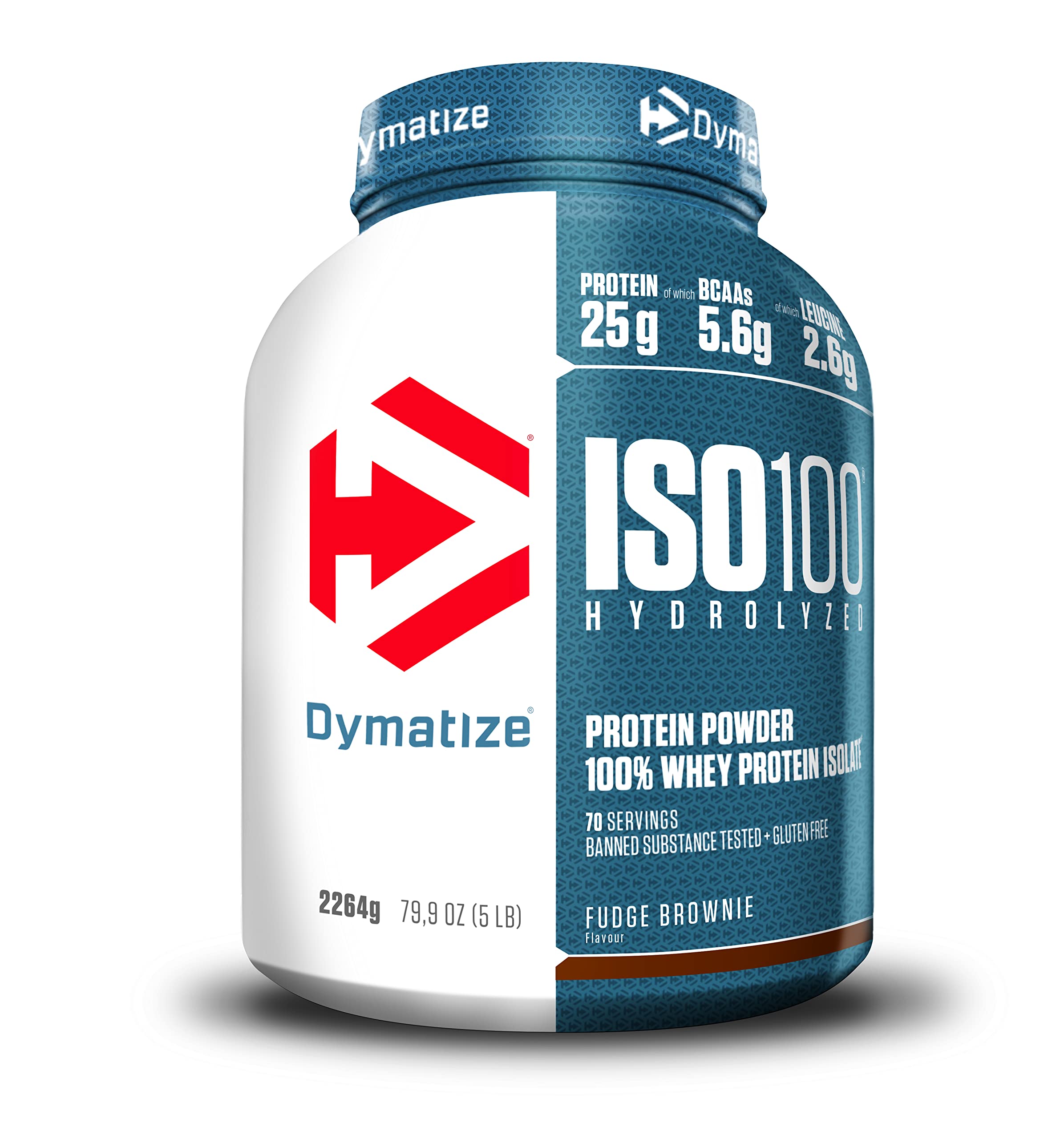 Dymatize ISO 100 Hidrolizuoto Išrūgų Baltymų Izoliatas - 2264g - PREMIUM