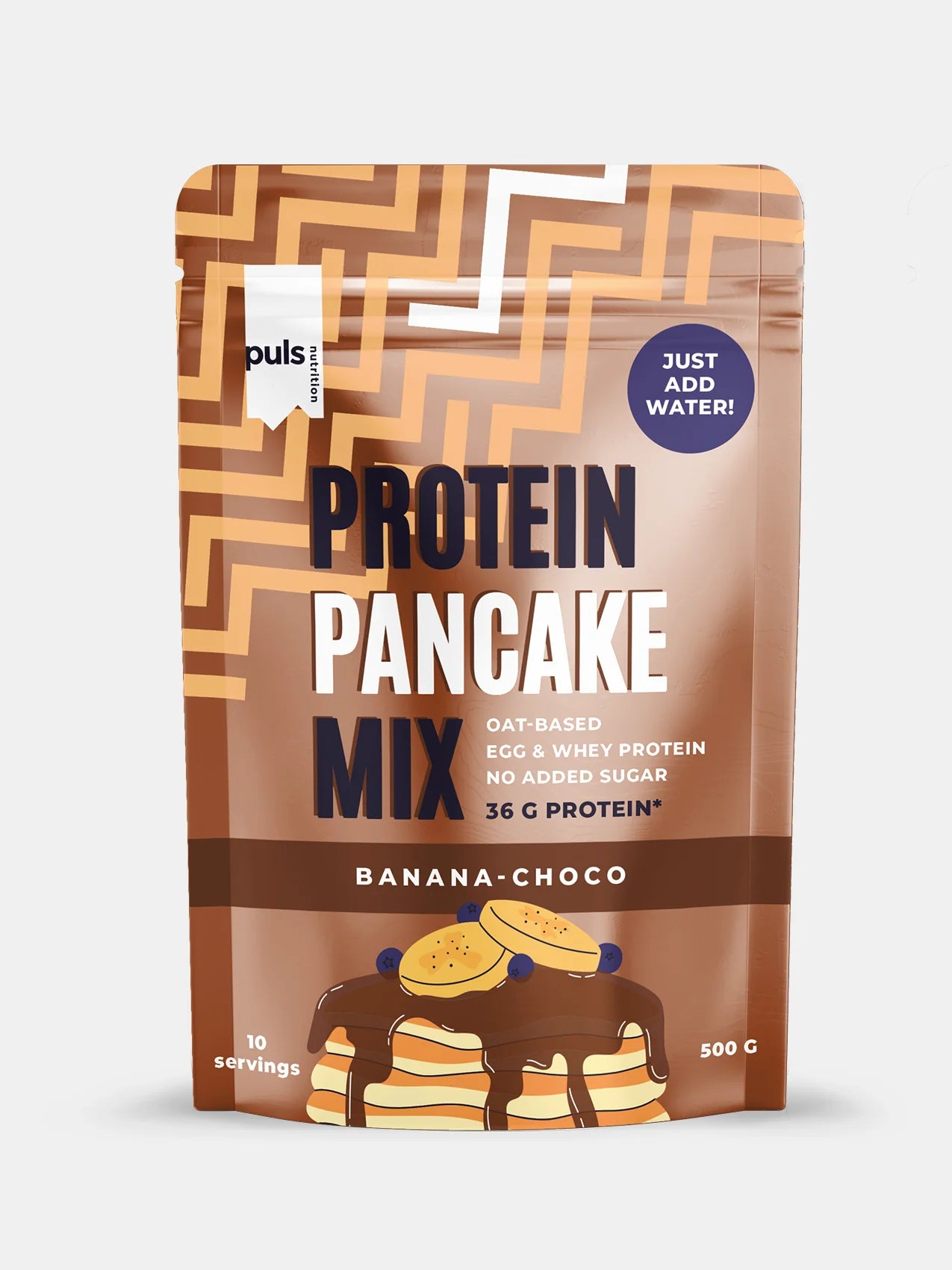 PULS PROTEIN PANCAKE MIX (500 g) kaina