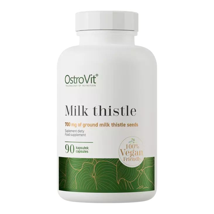 OstroVit Milk Thistle VEGE 90 vcaps kaina