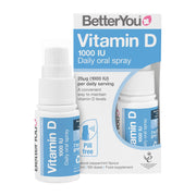 BetterYou Vitamin D 1000 IU Oral Spray (15 ml) kaina p
