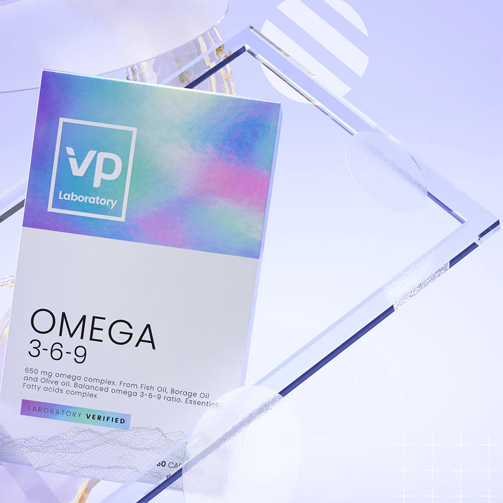 vp laboratory omega 3-6-9 60 capsules baneris