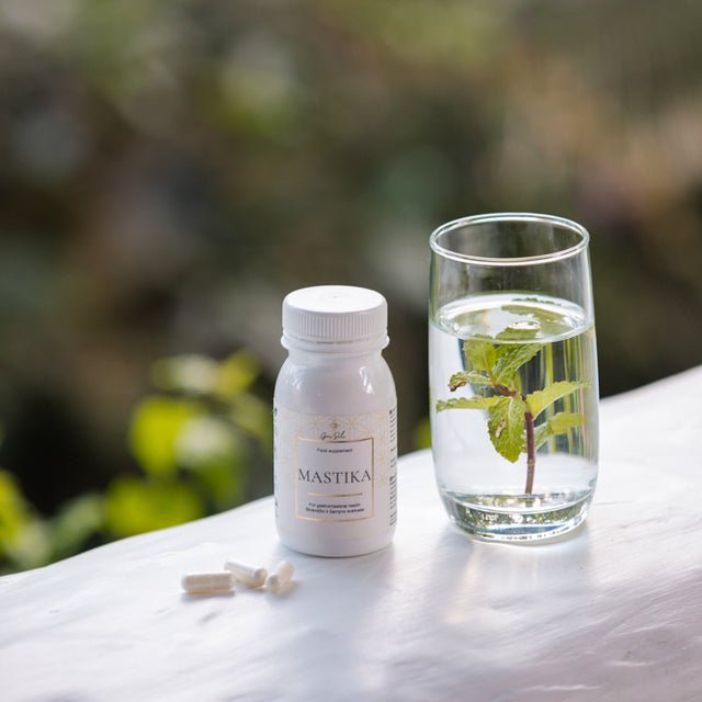 GraSole MASTIKA MASTIHA (MAISTO PAPILDAS) 90 kaps vartojimas