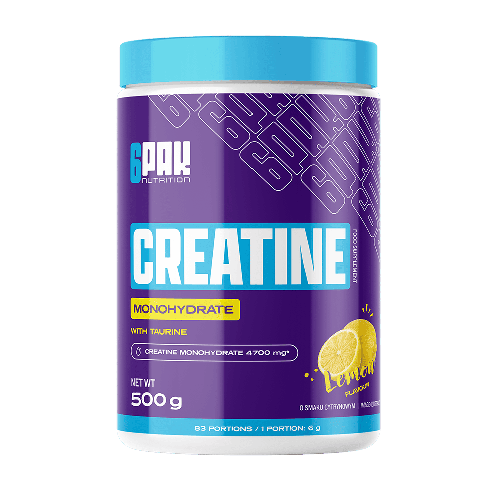 6PAK CREATINE MONOHYDRATE 500g kaina pirkti