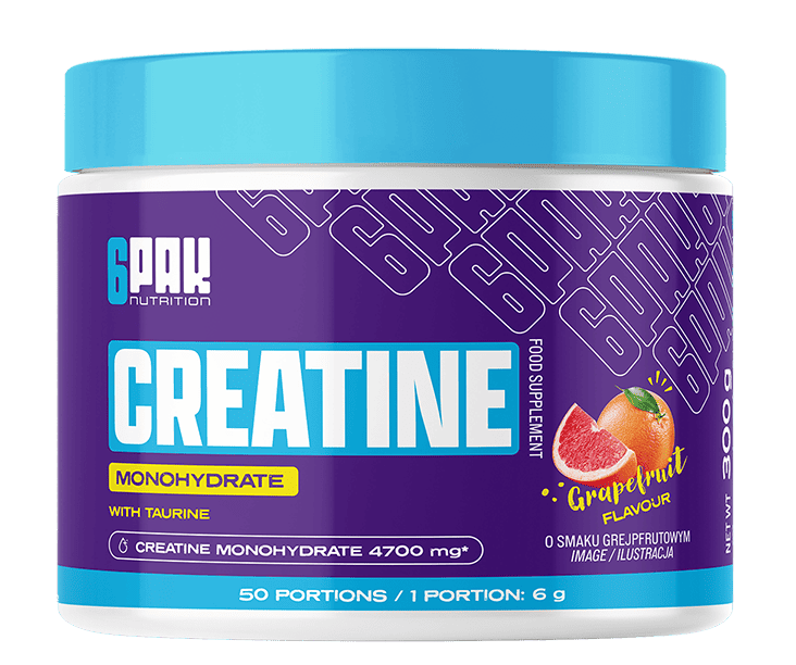 6PAK Nutrition Creatine Monohydrate - 300g pigu