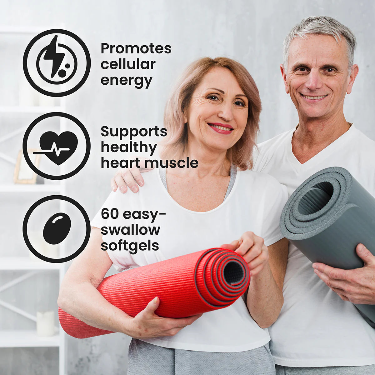 Vplab CoQ10 100 mg 60 Softgels kaina nauda