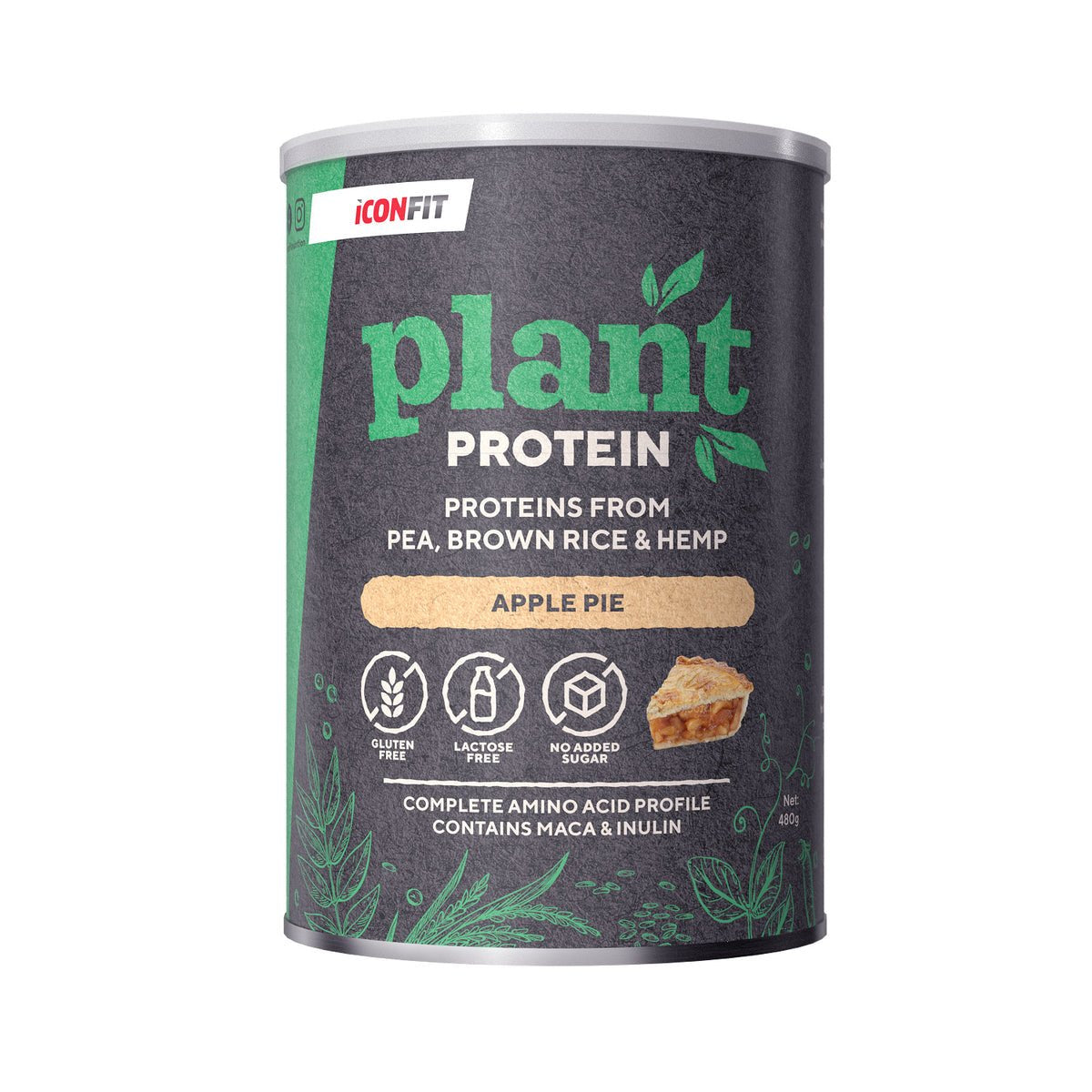 ICONFIT augaliniai baltymai 480g pigu