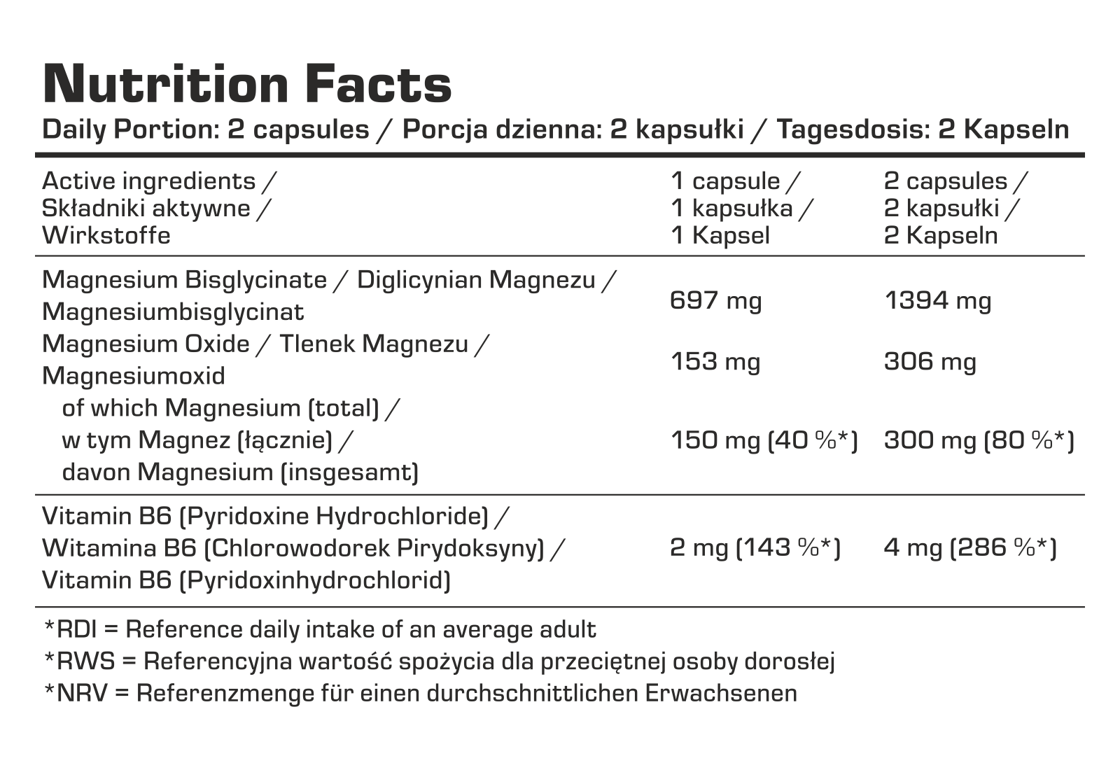 7Nutrition Magneesiumkelaat 120 köögiviljakübarad (bisglütsinaat)