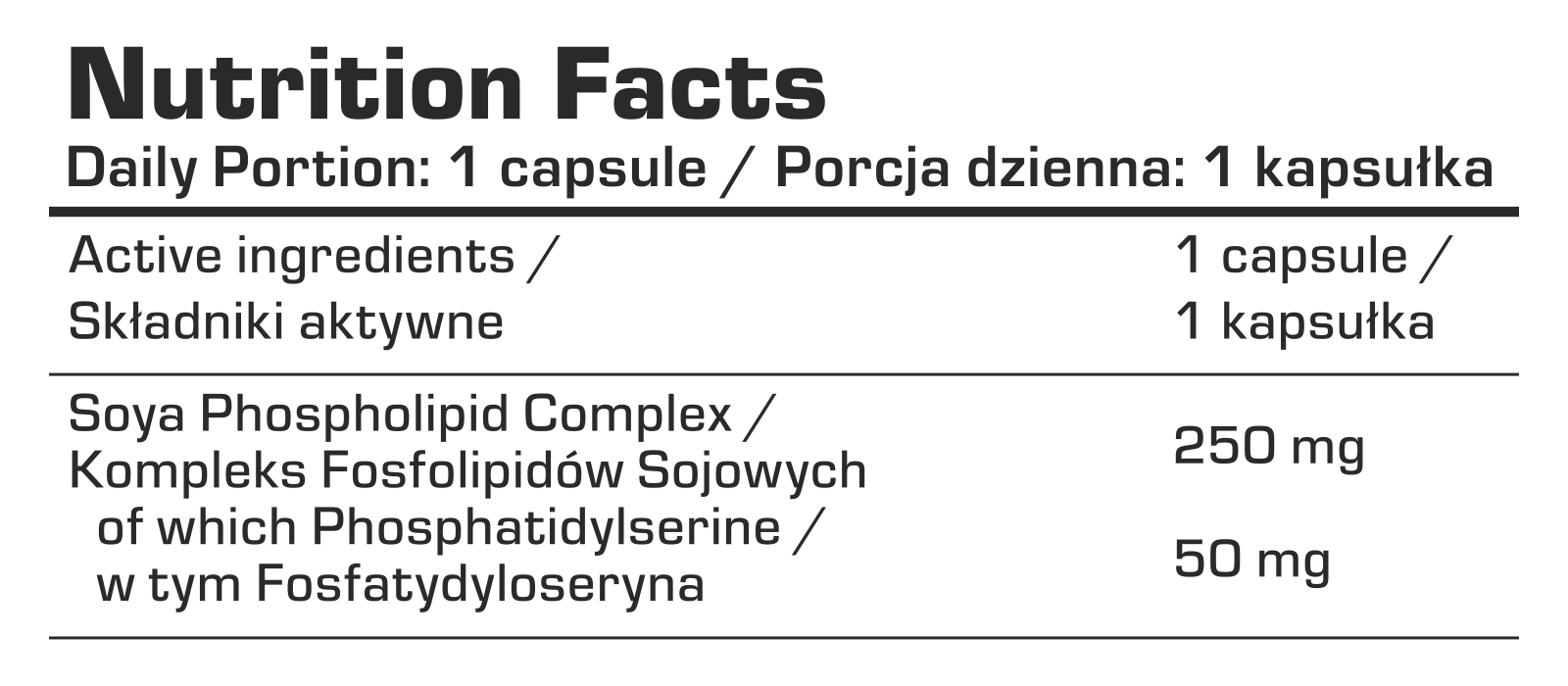 7Toitumine Fosfatidüülseriin 250mg 100vkapslid | FOSFATIDÜÜLISERIIN