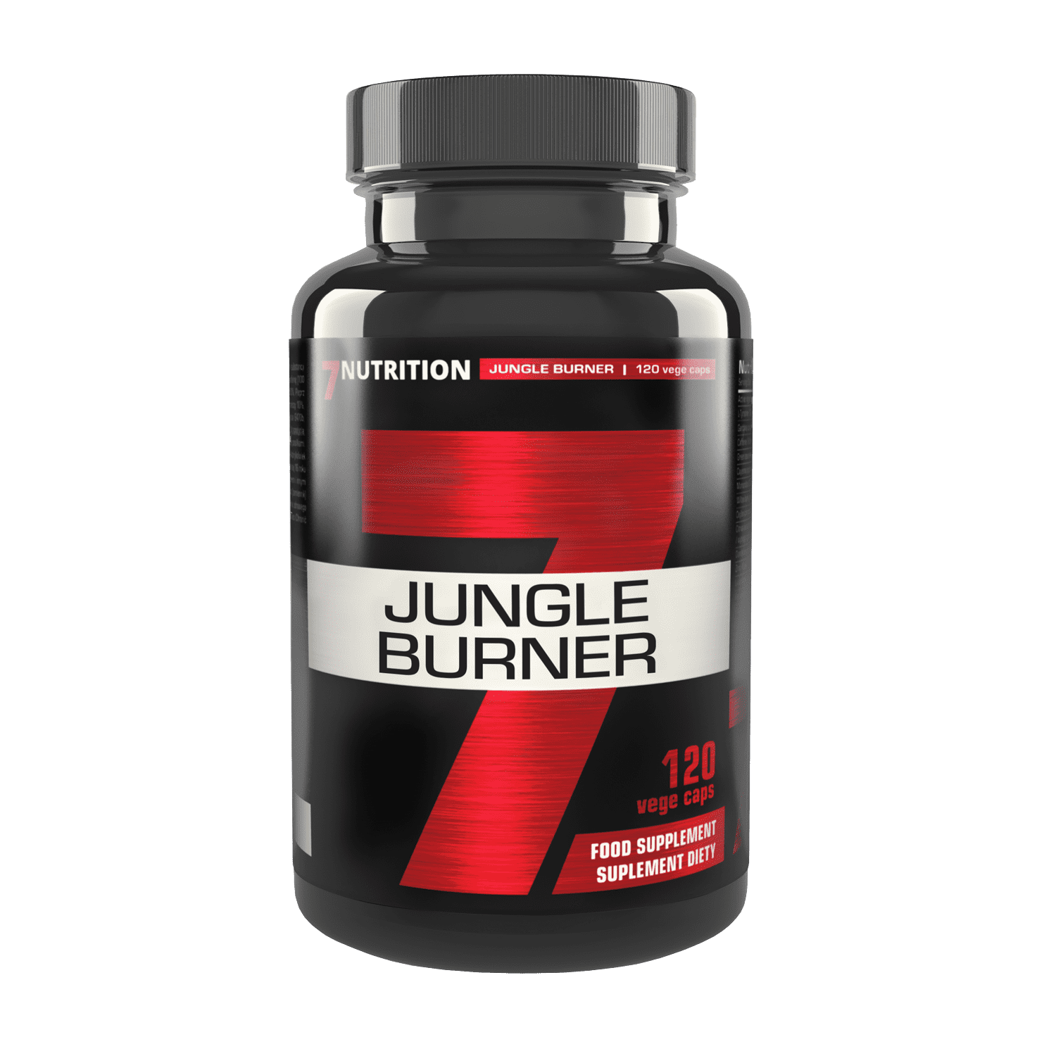 7Nutrition Jungle Burner 120 kaps. kaina akcija