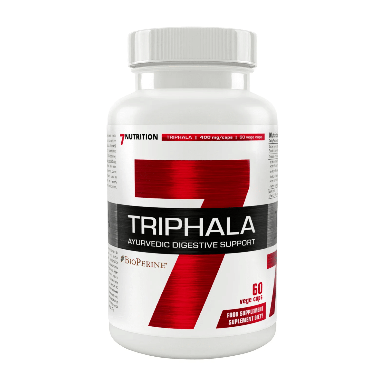 7Nutrition Triphala 60 vege caps kaina