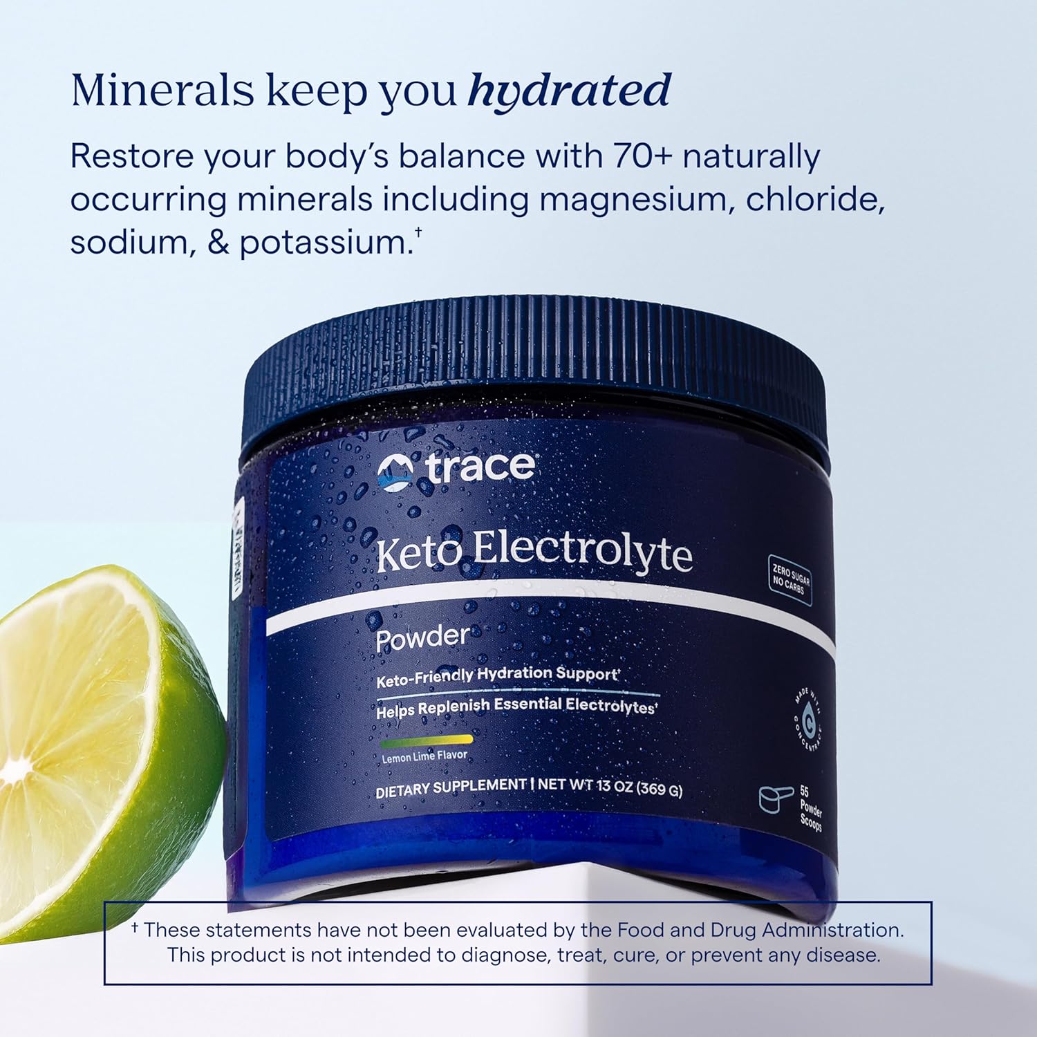 Trace Minerals Keto elektrolüüdi pulber (330-369g)