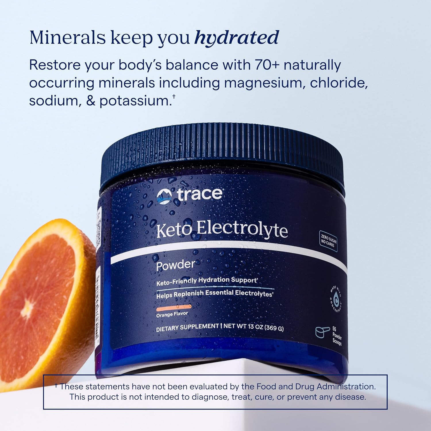 Trace Minerals Keto elektrolüüdi pulber (330-369g)