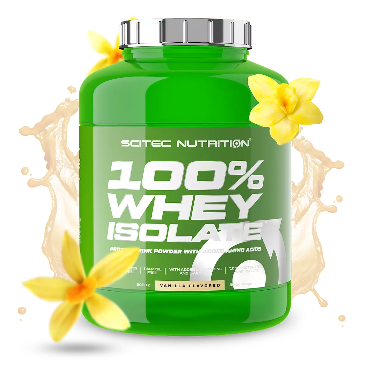 Scitec 100% Whey Isolate 2000 g kaina