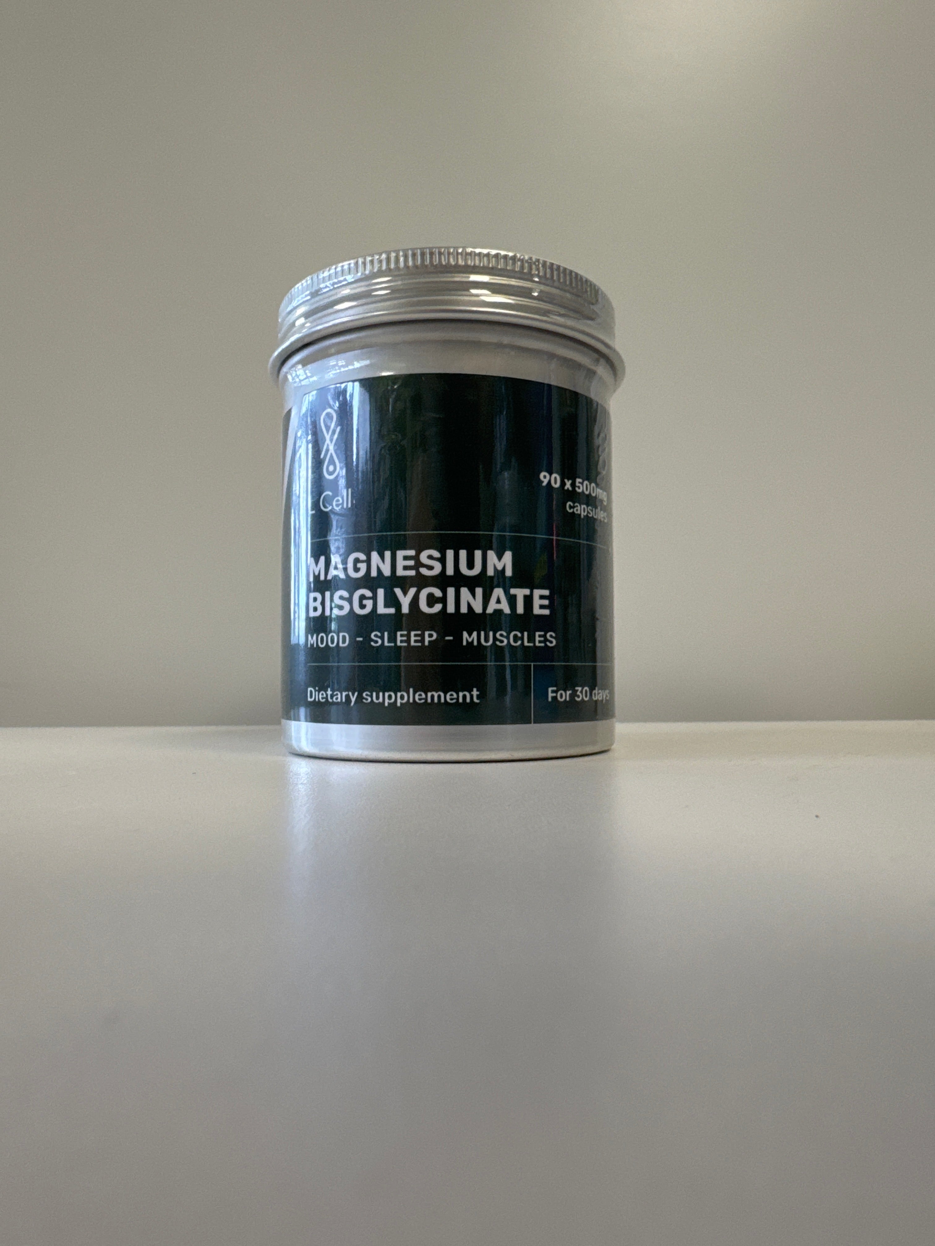 L-CELL Magnesium bisglycinate 90 capsules - 500mg