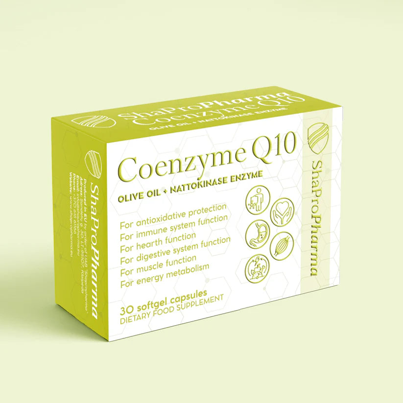 Shapropharma Coenzyme Q10 30 softgel capsules pirkti
