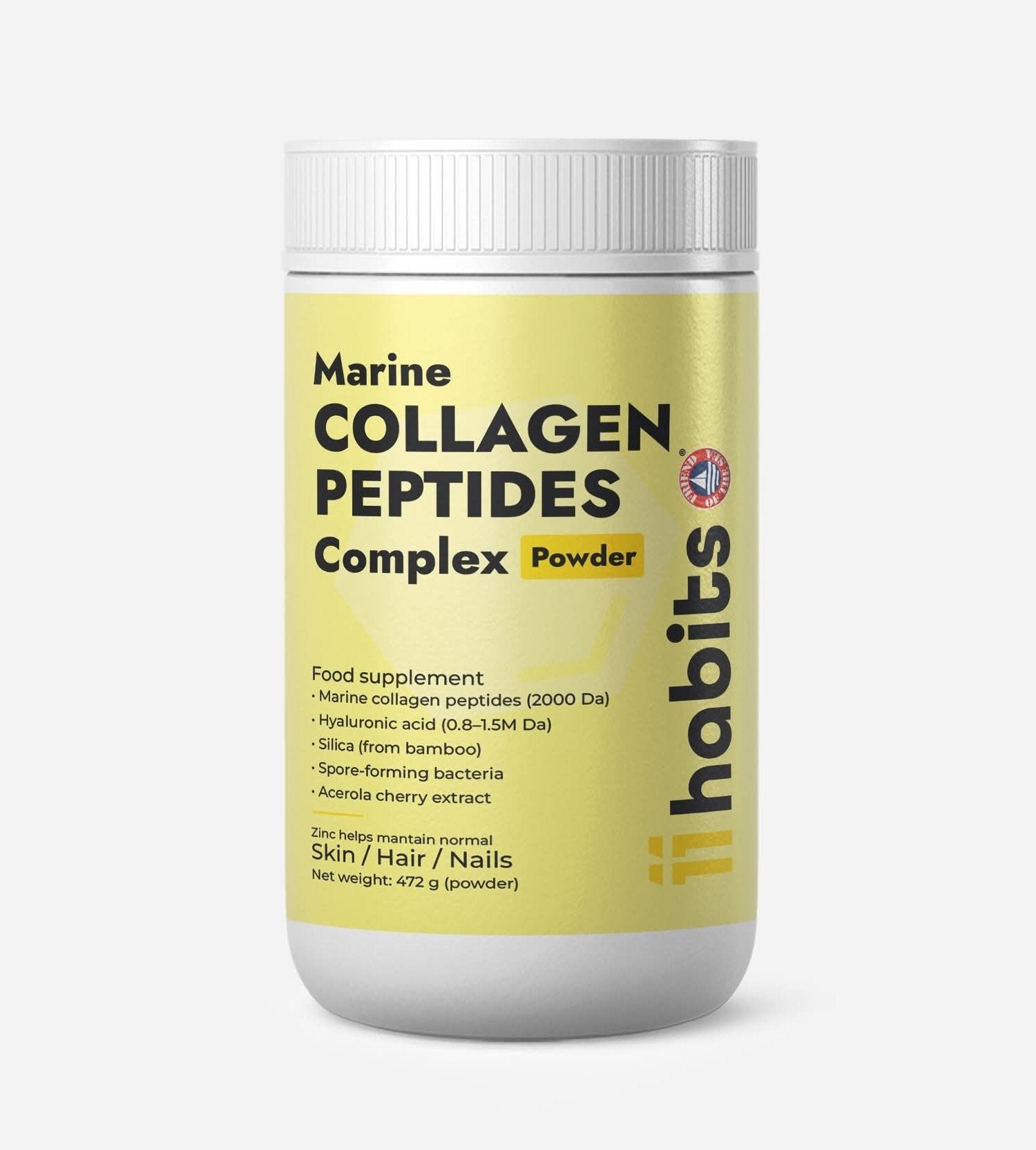 11Habits Marine Collagen Peptides Complex 472g