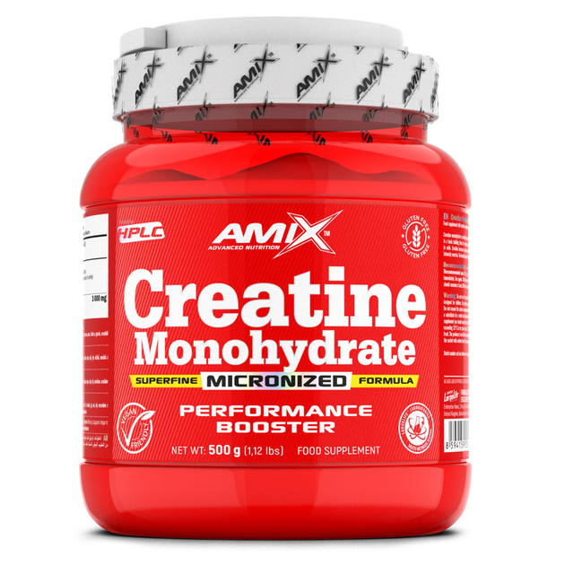 Amix kreatiinmonohüdraadi mikroniseeritud pulber 500g