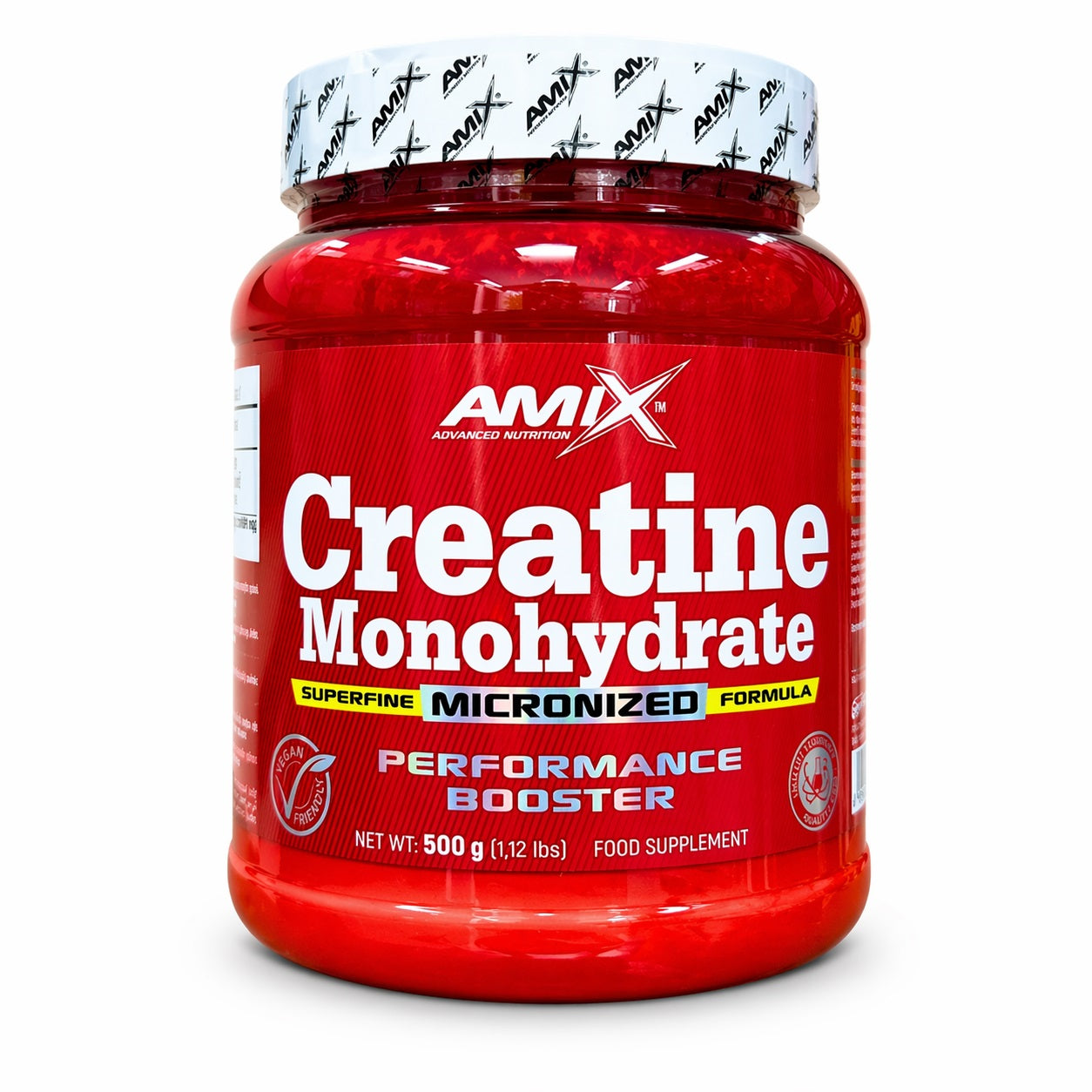 Amix kreatiinmonohüdraadi mikroniseeritud pulber 500g