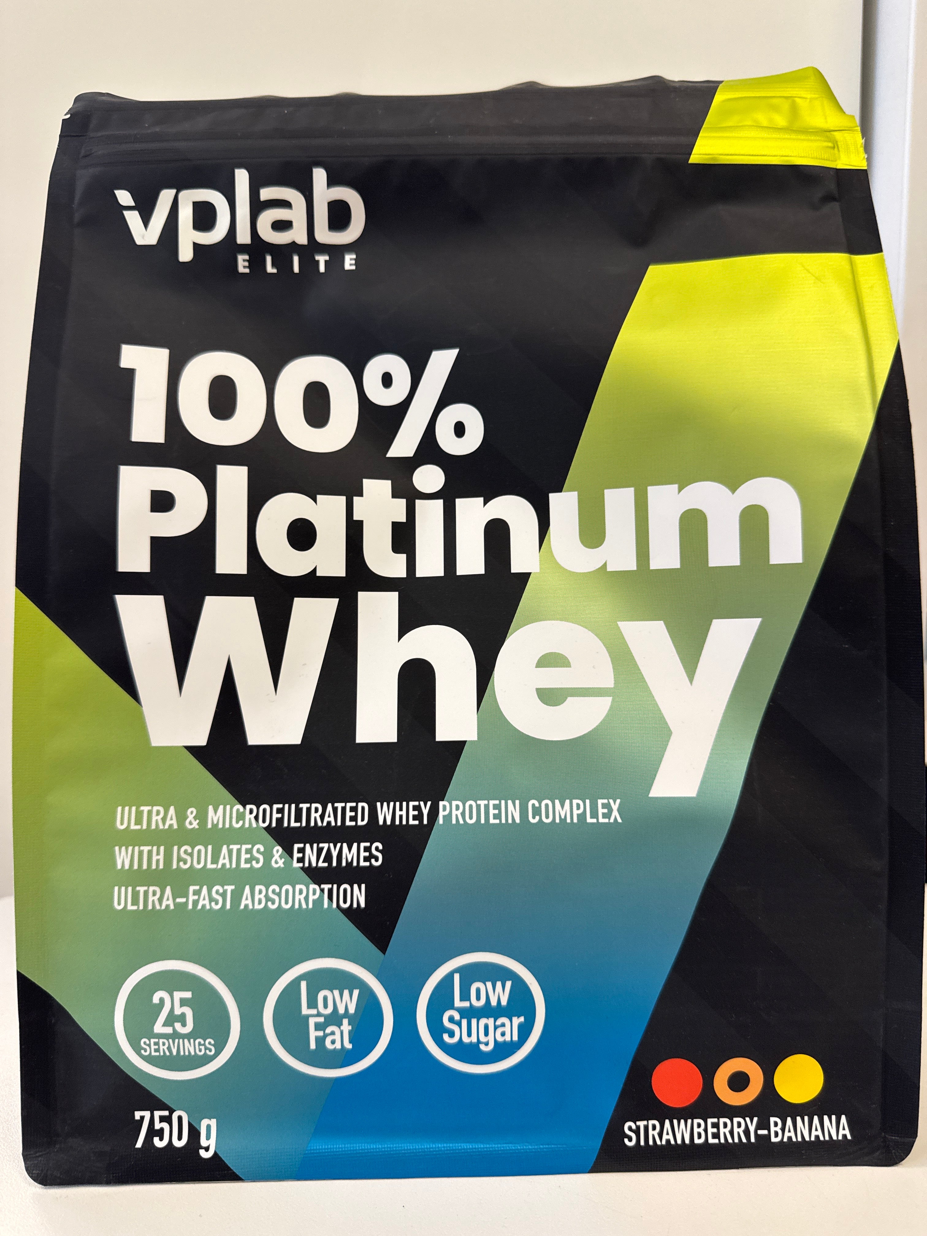 Vplab 100% Platinum Whey 750g