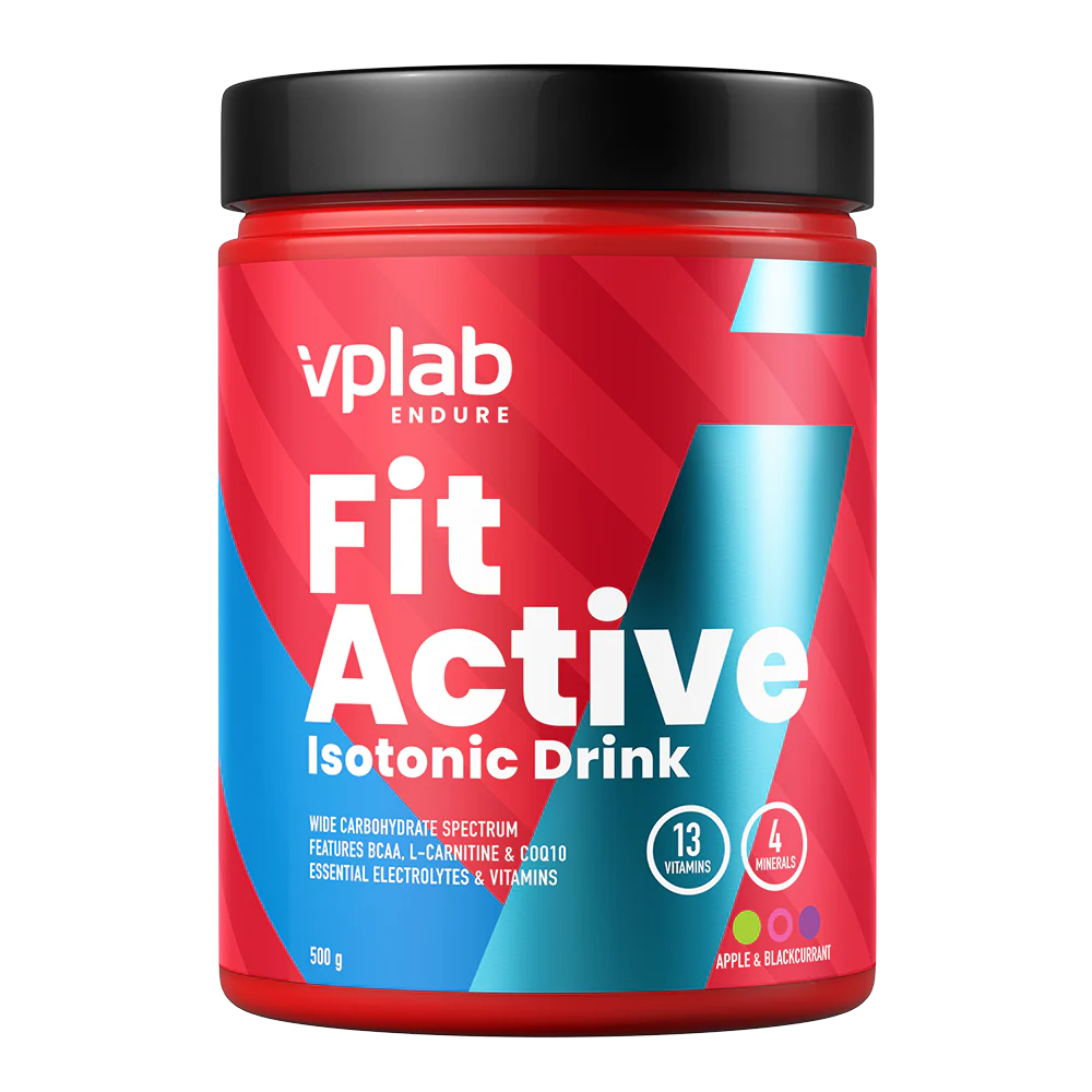 VPLab Nutrition FitActive Isotonic Drink 500 g - Apple & Blackcurrant