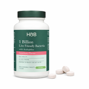 H&B Gerosios Bakterijos su Braškių Skoniu – 120 kramtomųjų tablečių
