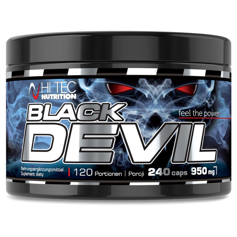 2 x Hi Tec nutrition Black Devil 240 caps