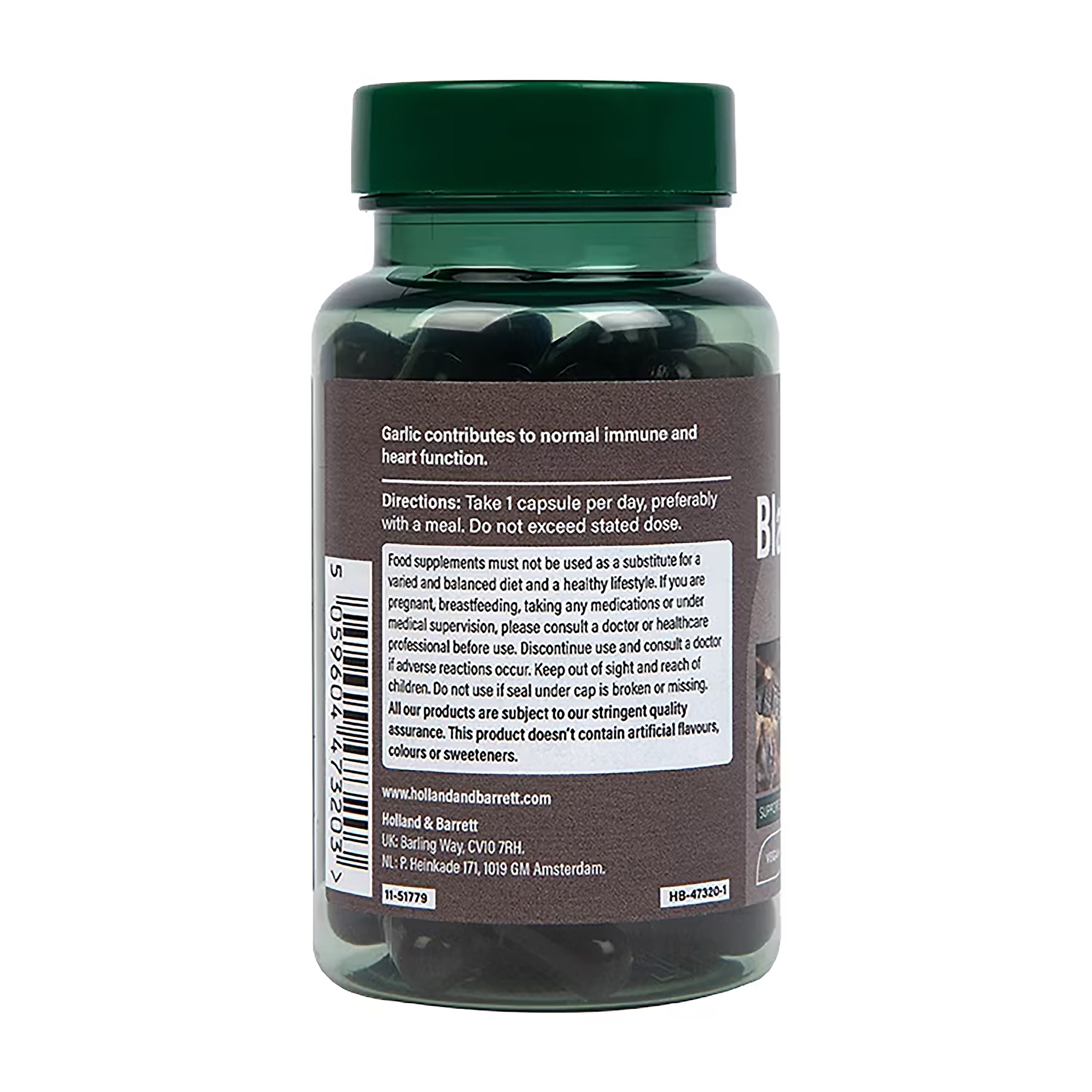 Holland & Barrett must küüslauk, 6000 mg - 60 kapslit