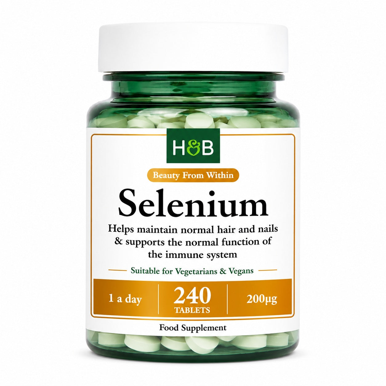 Holland & Barrett Selenium, 200mcg - 240 tabletti