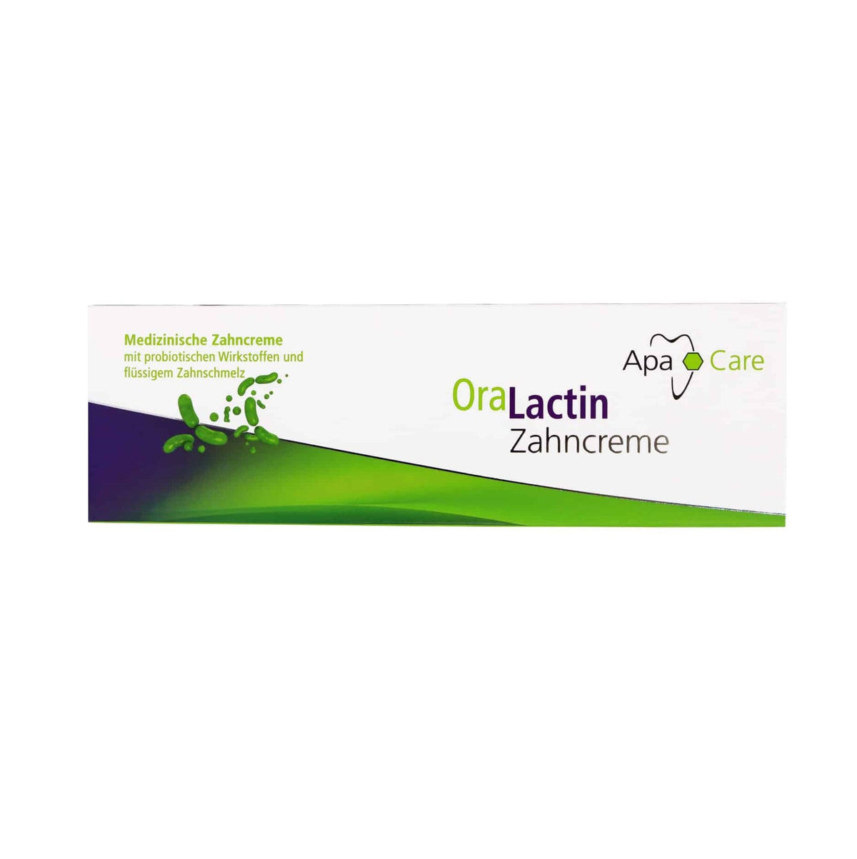 ApaCare OraLactin Medicininė dantų pasta su prebiotikais ir postbiotikais, 75 ml