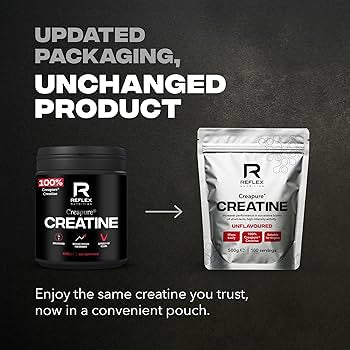Reflex Nutrition Creapure® Creatine 500 g, 100 servings (unflavoured)