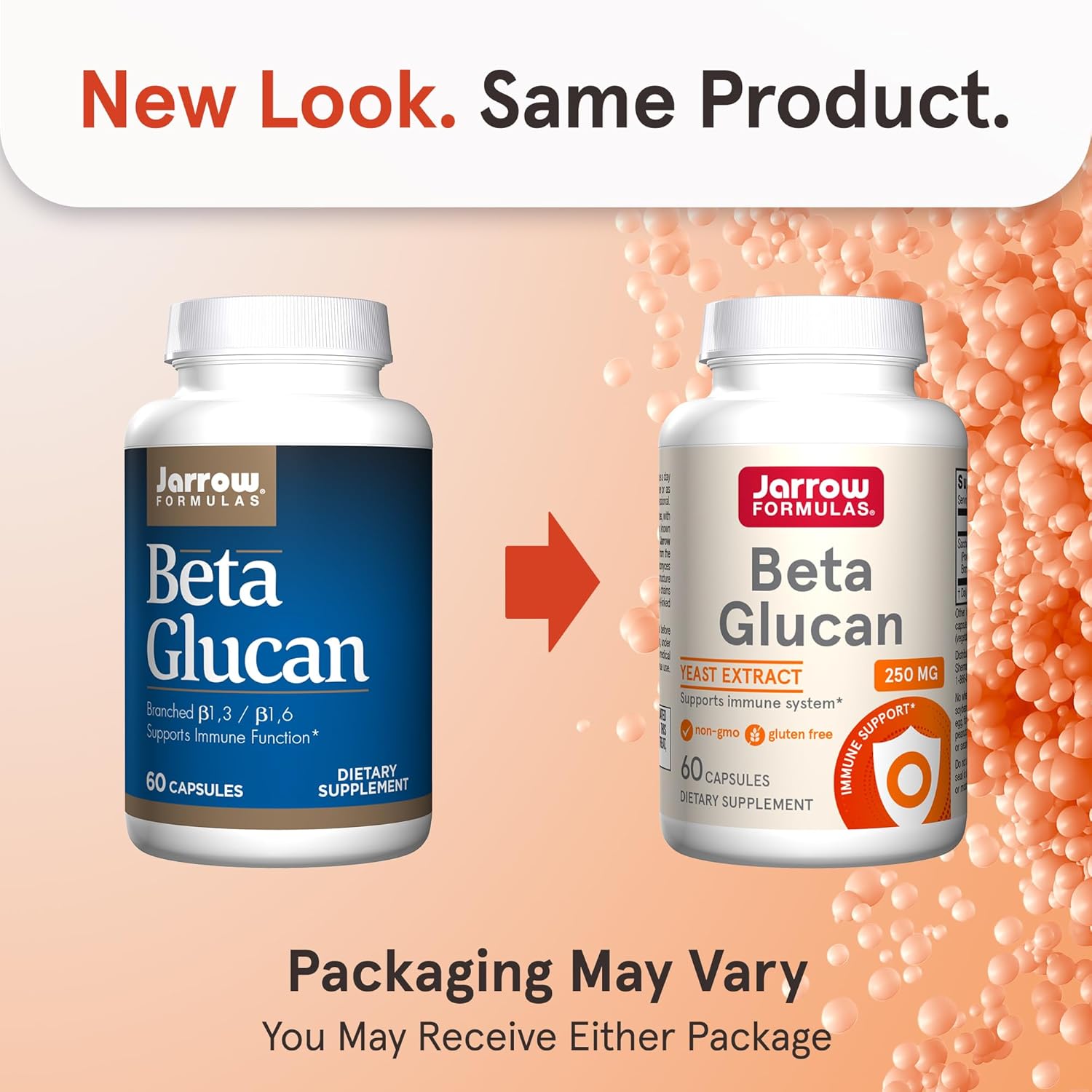 Jarrow Formulas Beta Glucan 250 mg – 60 kapsulių