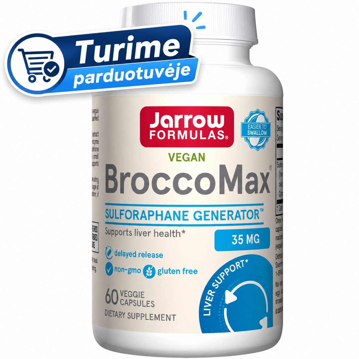 Jarrow Formulas BroccoMax® - 60 vcaps